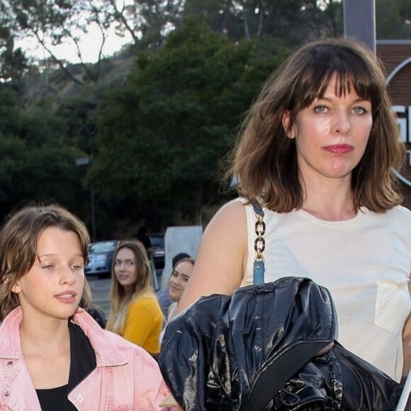 Milla Jovovich et sa fille Ever sont allées assister au concert de B. Eilish au Greek Theater à Los Angeles, le 11 juillet 2019