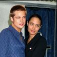  Angelina Jolie et Brad Pitt le 20 janvier 2005. 