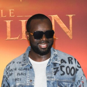 Maitre Gims - Projection exceptionnelle du nouveau Disney "Le Roi Lion" au Grand Rex à Paris le 11 juillet 2019. © Coadic Guirec/Bestimage