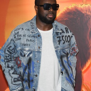 Maitre Gims - Projection exceptionnelle du nouveau Disney "Le Roi Lion" au Grand Rex à Paris le 11 juillet 2019. © Coadic Guirec/Bestimage