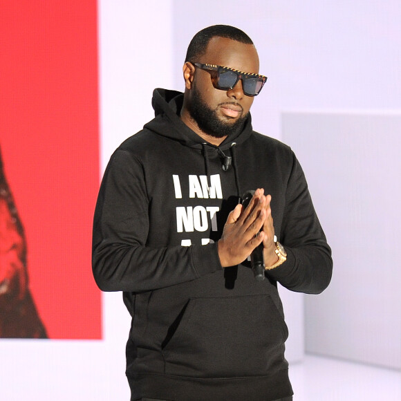 Exclusif - Maitre Gims - Enregistrement de l'émission "Vivement Dimanche prochain" présentée par M.Drucker et diffusée le 19 mai 2019 sur France 2. Le 30 avril 2019 © Guillaume Gaffiot / Bestimage