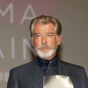 Hommage rendu à Pierce Brosnan lors du 45ème Festival du Cinéma Américain de Deauville, le 6 septembre 2019. © Denis Guignebourg/Bestimage