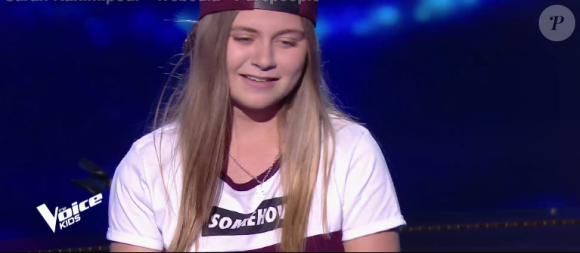 Justine - "The Voice Kids 2019", vendredi 13 septembre 2019 sur TF1.