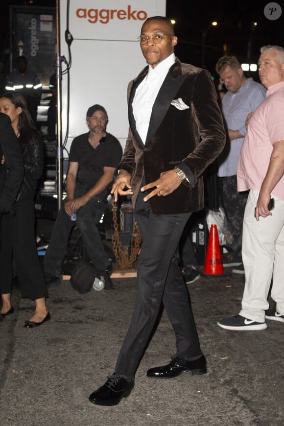 Russell Westbrook - Défilé Tom Ford prêt-à-porter printemps-été 2020, la Fashion de New York, le 9 septembre 2019.
