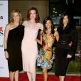  Felicity Huffman, Marcia Cross, Eva Longoria et Teri Hatcher à la première de la série "Desperate Housewives", Beverly Hills, Los Angeles, le 4 septembre 2001. 