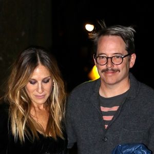 Sarah Jessica Parker et son mari Matthew Broderick lors du Tribeca Film Festival à New York, le 19 avril 2018.