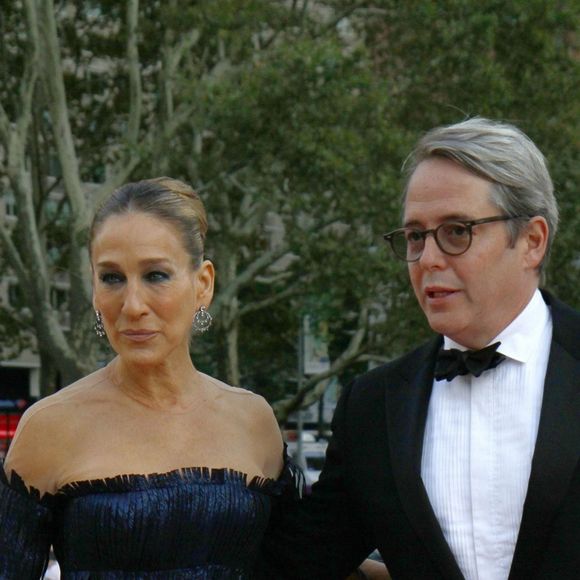 Sarah Jessica Parker et son mari Matthew Broderick - Les célébrités à la soirée New York City Ballet 2017 au Lincoln Center à New York, le 28 septembre 2017