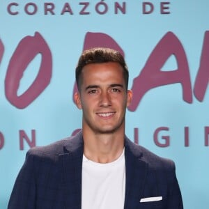 Lucas Vazquez lors de la première du documentaire "Le coeur de Sergio Ramos" à Madrid le 10 septembre 2019.