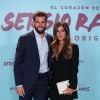 Nacho Fernandez et sa femme Maria Cortes lors de la première du documentaire "Le coeur de Sergio Ramos" à Madrid le 10 septembre 2019.