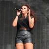 Jesy Nelson du groupe Little Mix lors du British Summer Time Festival au Hyde Park à Londres, le 13 juillet 2014.  