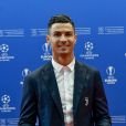 Cristiano Ronaldo au photocall de la cérémonie du tirage au sort de la phase de poules de l'édition 2019-2020 de la Ligue des Champions à Monaco, le 29 août 2019.