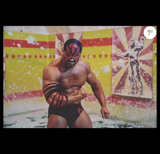 Mister Boo, l'adversaire masqué de Fort-Boyard, sur Instagram, le 29 mai 2019.