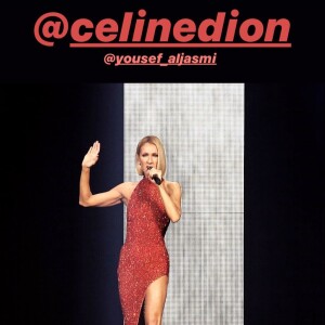 Sur Instagram, Pepe Munoz a dévoilé les marques des tenues de scène de Céline Dion lors du Courage World Tour. 18 septembre 2019.