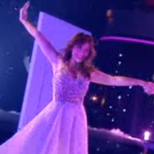 Elsa Esnoult et Anthony Colette lors du premier prime de la saison 10 de Danse avec les Stars sur TF1 le 21 septembre 2019