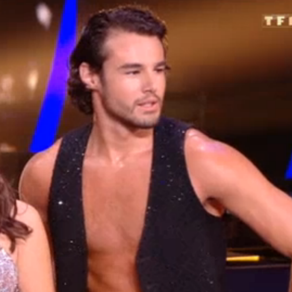 Elsa Esnoult et Anthony Colette lors du premier prime de la saison 10 de Danse avec les Stars sur TF1 le 21 septembre 2019