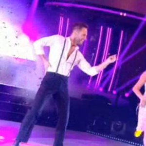 Liane Foly et Christian Millette lors du premier prime de la saison 10 de Danse avec les Stars sur TF1 le 21 septembre 2019
