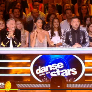 Le jury lors du premier prime de la saison 10 de Danse avec les Stars sur TF1 le 21 septembre 2019