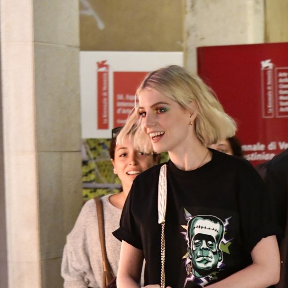 Rami Malek et sa compagne Lucy Boynton - Les people se promènent dans les rues de Venise lors du 76ème festival international du film, la Mostra, le 3 septembre 2019.