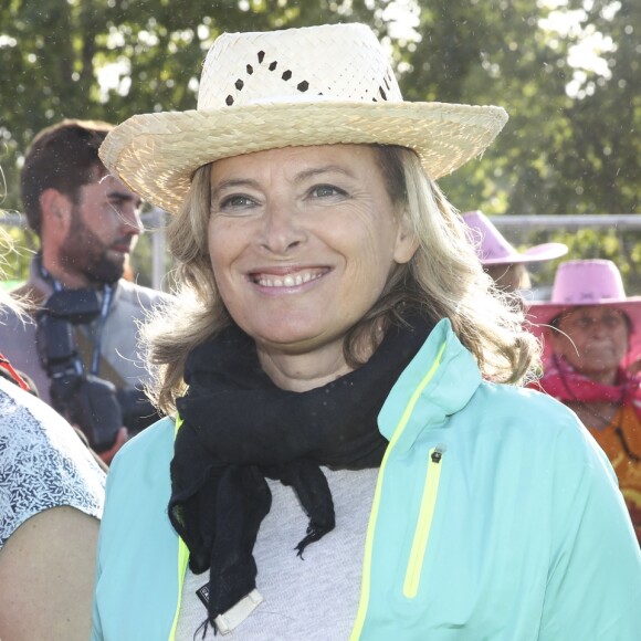 Valerie Trierweiler court avec l'association Dune d'Espoir avec Solenne - Course La Parisienne à Paris le 8 septembre 2019. © Gwendoline Le Goff / Panoramic / Bestimage