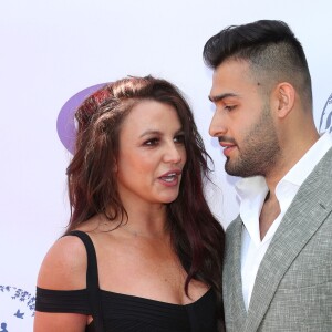 Britney Spears et son compagnon Sam Asghari - Arrivées des personnalités sur le tapis rouge " The Daytime Beauty Awards " à Los Angeles Le 20 septembre 2019