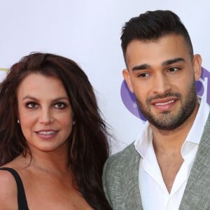 Britney Spears et son compagnon Sam Asghari - Arrivées des personnalités sur le tapis rouge " The Daytime Beauty Awards " à Los Angeles Le 20 septembre 2019