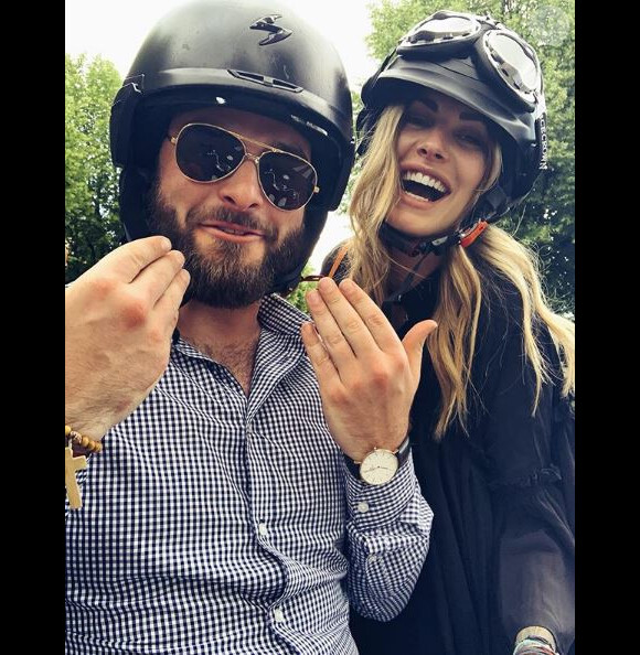 Ludivine Birker et son amoureux, Olivier Keygan, en couple sur Instagram. (6 juin 2019)