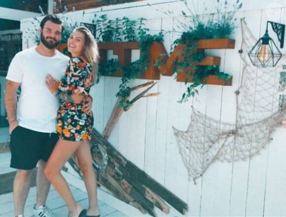 Ludivine Birker et son amoureux, Olivier Keygan, en couple sur Instagram. Le 28 juin 2019