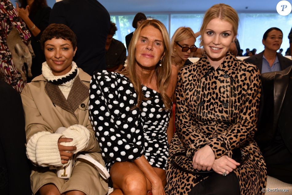 Kat Graham, Anna Dello Russo, Lady Kitty Spencer - People au défilé Tod