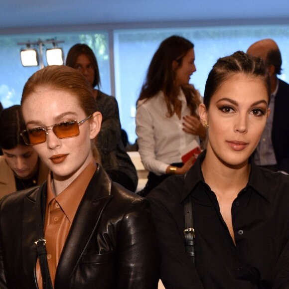 Larsen Thompson, Iris Mittenaere - People au défilé Tod's lors de la Fashion Week de Milan, le 21 septembre 2019.