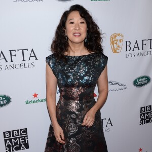 Sandra Oh - Photocall de la soirée " Land Rover Pre-Emmy Awards " à Los Angeles Le 21 septembre 2019