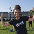 Laurence Roustandjee - 2ème édition du "Bootcamp des Ambassadeurs" aux Invalides à Paris, le 21 septembre 2019. L'Agence de Communication Sandra and co spécialisée dans les relations publiques, presse et évènementiel est en collaboration avec Laetitia Fourcade pour la seconde édition du "Bootcamp des Ambassadeurs" . L'événement "Bootcamp des Ambassadeurs" s'est également affilié à une association appelée "Arts et Mouvement". Marrainée par Laetitia Fourcade. Laetitia a donc souhaité organiser cet évènement Bootcamp autour d'un moment convivial et sportif afin de vous associer à la cause : des femmes victimes de violences. Tous les bénéfices permettront à l'association de pérenniser et de développer des projets à destination des femmes et enfants victimes de violences. Cet événement consiste à rassembler plusieurs participants de tous âges afin de les entrainer à une préparation physique. © Pierre Perusseau/Bestimage