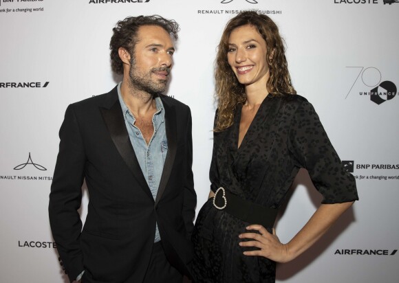 Doria Tillier et son compagnon Nicolas Bedos - Soirée UniFrance lors du Festival International du Film de Toronto 2019 (TIFF), Toronto, le 7 septembre 2019.