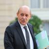 Jean-Yves Le Drian, ministre de l'Europe et des Affaires Etrangères - Les chefs d'Etat et de Gouvernement étrangers ayant fait le déplacement en France pour rendre hommage au Président Jacques Chirac à la sortie du Palais de l'Elysée Paris, France, le 30 septembre 2019. © Cyril Moreau/Bestimage