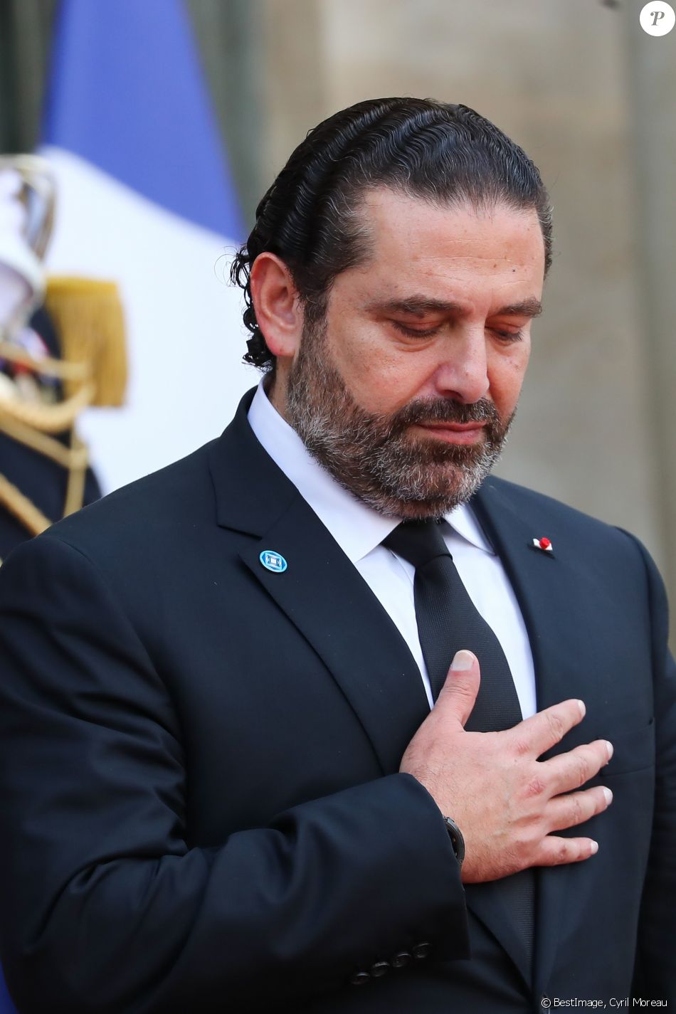 Saad Hariri Le President Du Conseil Des Ministres Du Liban Les Chefs D Etat Et De Gouvernement Etrangers Ayant Fait Le Deplacement En France Pour Rendre Homm Purepeople