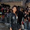 Indya Moore arrive à la Cour Carrée du Louvre pour assister au défilé de mode PAP femme printemps-été 2020 Louis Vuitton à Paris. Le 1er octobre 2019 © Veeren Ramsamy-Christophe Clovis / Bestimage