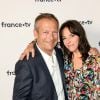 Laurent Bignolas et Sophie Le Saint au photocall de la conférence de presse de France 2 au théâtre Marigny à Paris le 18 juin 2019 © Coadic Guirec / Bestimage 18/06/2019 - Paris