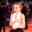 Lily-Rose Depp à l'avant-première du film "Le Roi", au BFI London Film Festival, le 3 octobre 2019.