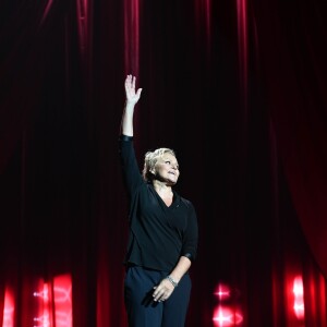 Muriel Robin - Générale du nouveau spectacle "Muriel Robin et Pof !" au Palais des Sports à Paris le 3 octobre 2019. © Coadic Guirec/Bestimage