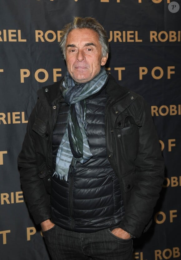 Gérard Holtz - Générale du nouveau spectacle "Muriel Robin et Pof !" au Palais des Sports à Paris le 3 octobre 2019. © Coadic Guirec/Bestimage