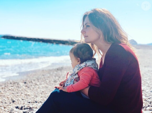 L'actrice Laetitia Milot pose avec sa fille Lyana, le 23 mars 2019