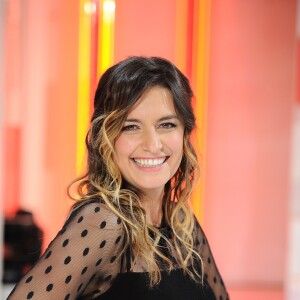 Exclusif - Laetitia Milot - Enregistrement de l'émission "Vivement Dimanche" au studio Gabriel à Paris, diffusée le 2 décembre sur France 2. Le 21 novembre 2018 © Guillaume Gaffiot / Bestimage