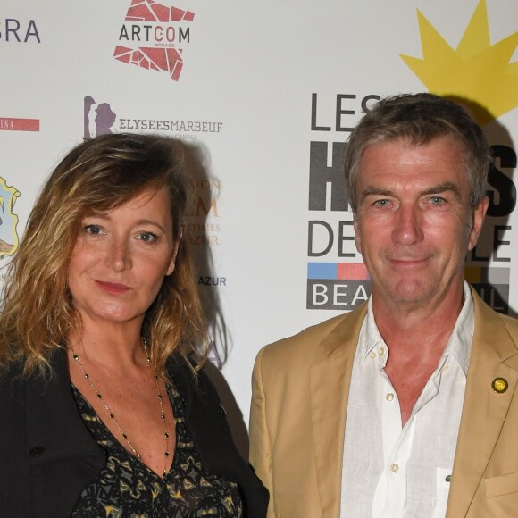 Exclusif - Julie Ferrier, Philippe Caroit - 8ème saison des Héros de la TV à Beausoleil, le 5 octobre 2019. © Lionel Urman/Bestimage