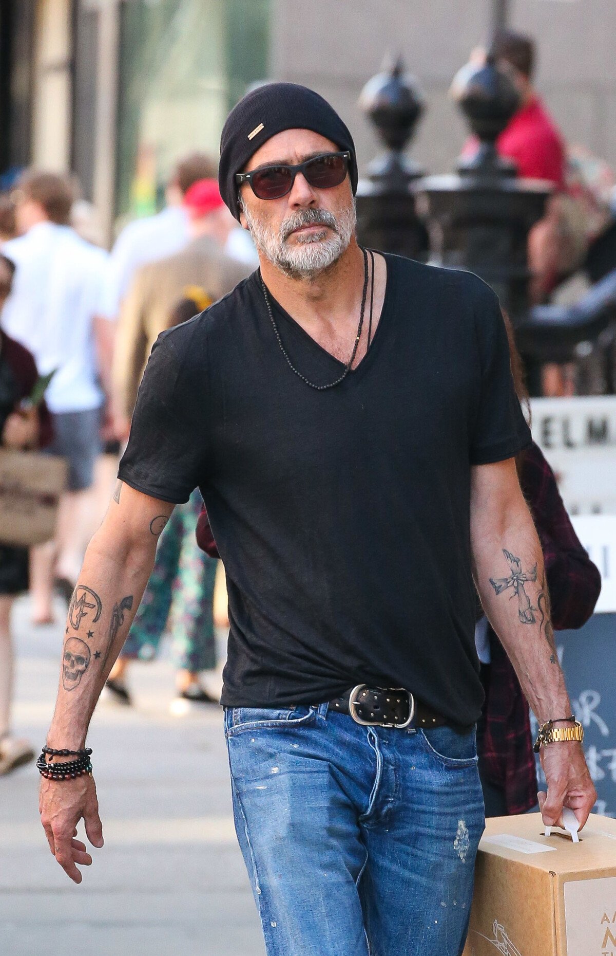 Photo : Exclusif - Jeffrey Dean Morgan est allé acheter un tourne