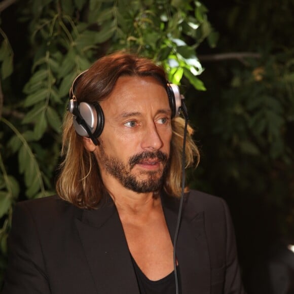 Bob Sinclar lors de la soirée d'inauguration du restaurant du groupe d'H.Gaouaoui et du chef N.Tarayre "Splash" au port Van Gogh, en bord de Seine à Asnières, France, le 12 septembre 2019. © Rachid Bellak/Bestimage