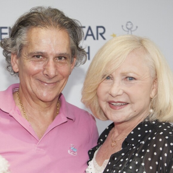 Exclusif - Michèle Torr et son mari Jean-Pierre Murzilli - Soirée Enfant Star & Match au centre Thalassothérapie Thalazur d'Antibes, France, le 7 juillet 2017. © JLPPA/Bestimage
