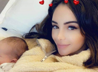 Nabilla maman : gloss, faux ongles et cils XXL pour accoucher en beauté