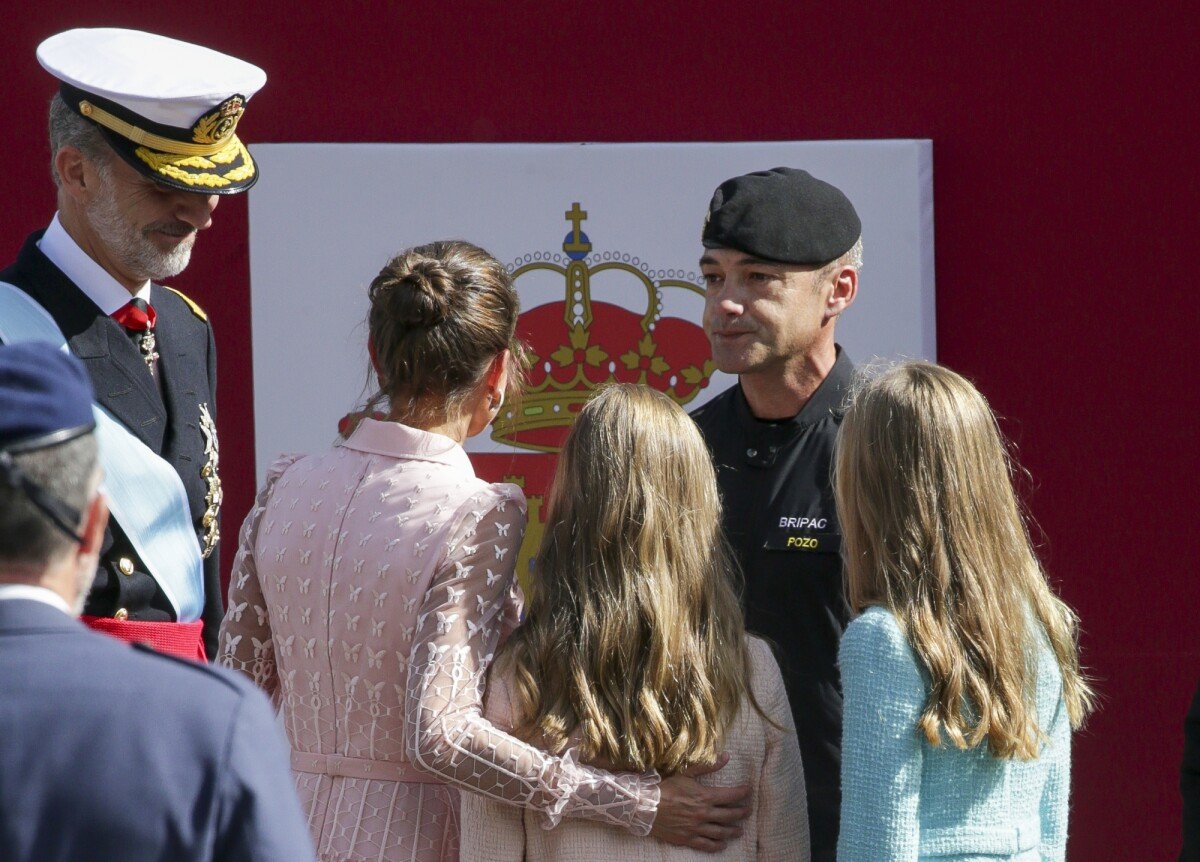 Photo Le Roi Felipe Vi La Reine Letizia Et Leurs Filles Linfante Sofia Et La Princesse