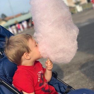 Natasha St-Pier a partagé cette photo de son fils Bixente, sur Instagram, le 21 juillet 2019.