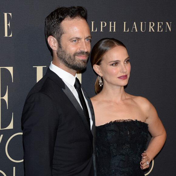 Natalie Portman et son mari Benjamin Millepied lors de la soirée ELLE Women à l'hôtel Four Seasons à Beverly Hills, le 14 octobre 2019.


