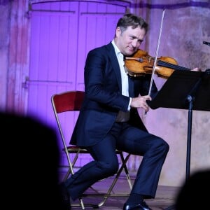 Exclusif - Renaud Capuçon lors des nuits du château de la Moutte à Saint-Tropez, Côte d'Azur, France, le 8 août 2019. © Sophie Louvet/Nice Matin/Bestimage